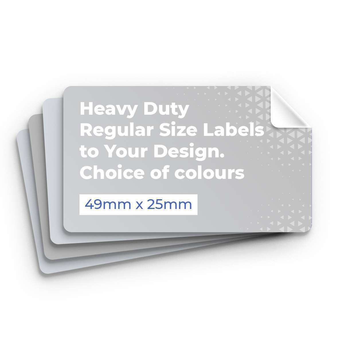 heavy duty custom printed labels