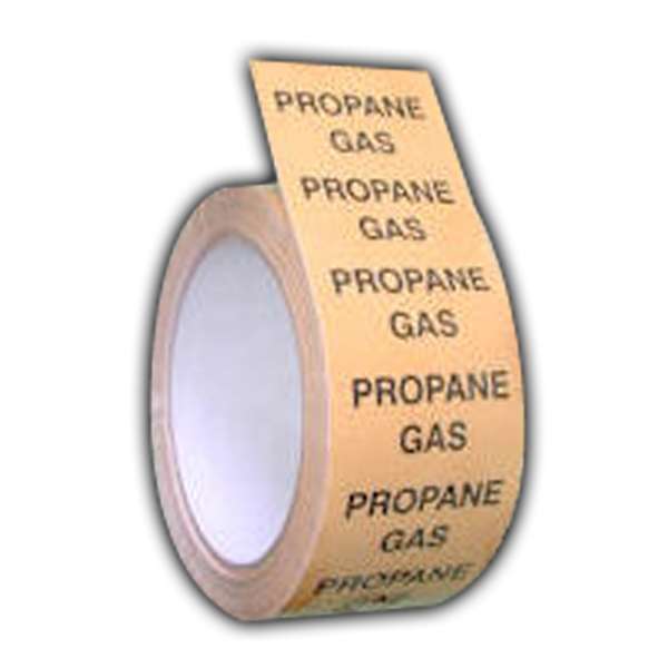 Propane Gas - Pipeline Marking Tape