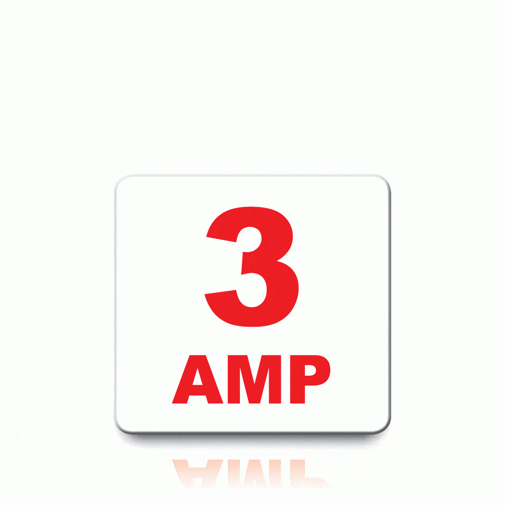 3 Amp Fuse Rating Plug Top Labels