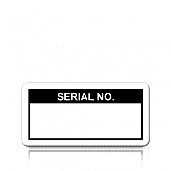 Serial Number Quality Control Labels