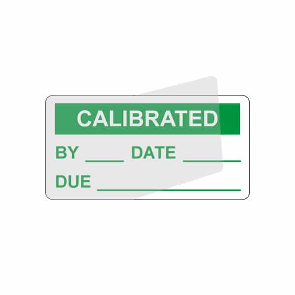Write And Seal Calibrated Inspection Labels