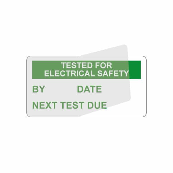 Write And Seal Tested For Electrical Safety Inspection Labels