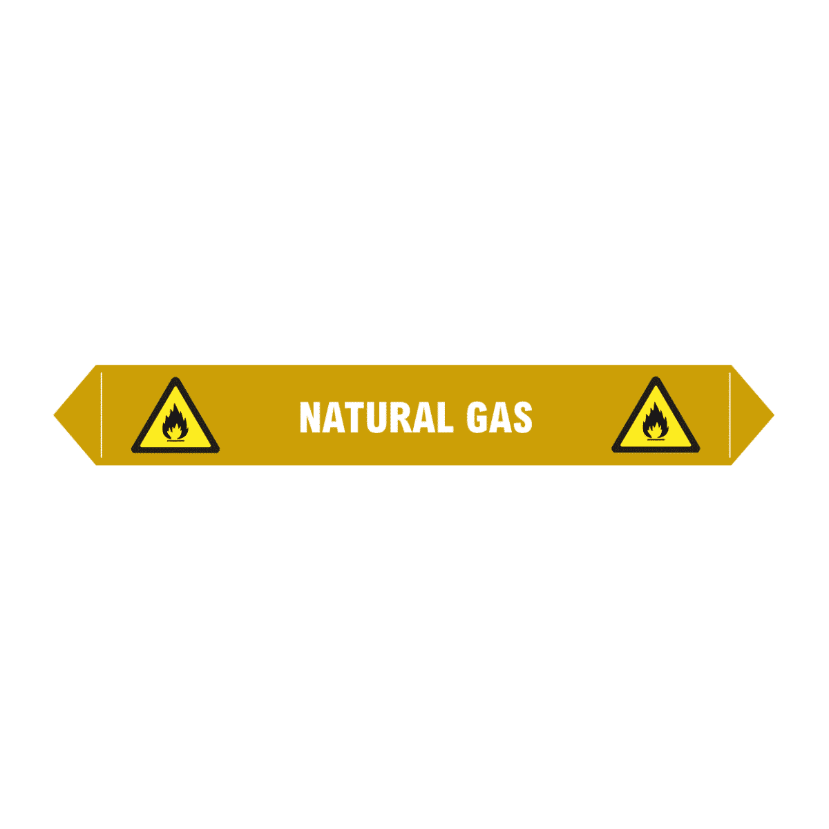 Flow marker pk of 5 natural gas