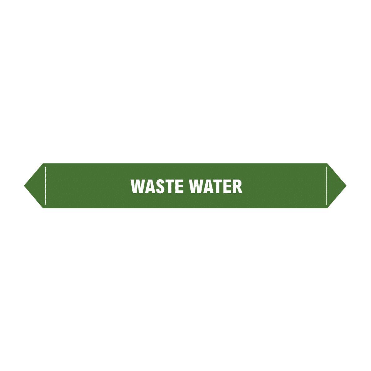 Flow marker Pk of 5 waste water